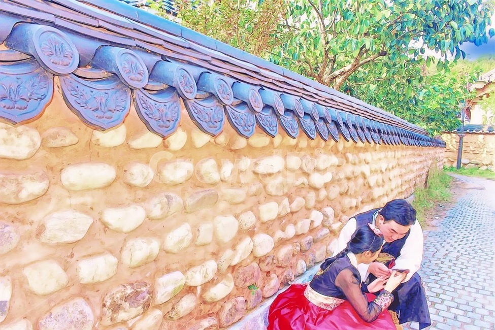 한복,한옥,hanbok,한국,전통옷,커플한복,담장,한복,한국전통의상,hanbok,korean traditional clothes,연인,커플,사랑,lover,couple