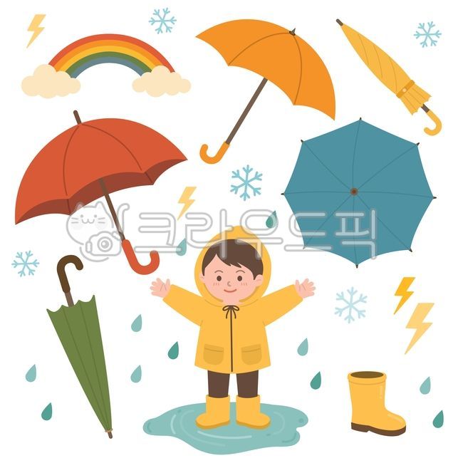 Ubi kid,yellow raincoat,kid in boots,kid with umbrella,rainy day,rainy season,kid in the rain,cute kid,kid character,toddler character,rain illustration,umbrella illustration,raincoat illustration,boots illustration,rainbow illustration,sno