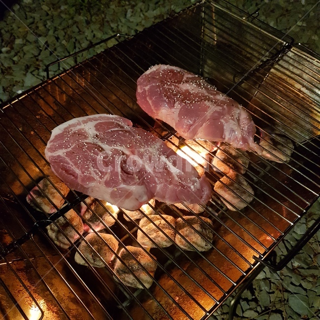 캠핑,목살,불멍,바베큐,고기,음식,식재료,요리,food,cook,meal,dishes,food reserves,육류,고기,meat