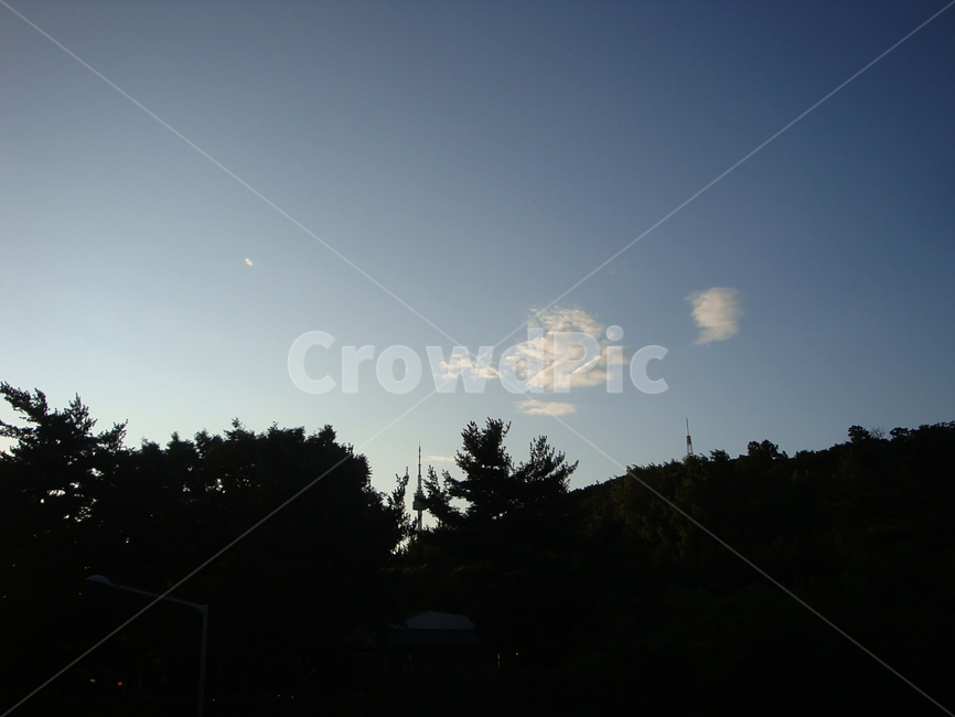 자연,하늘,깨끗함,구름,블루,sky