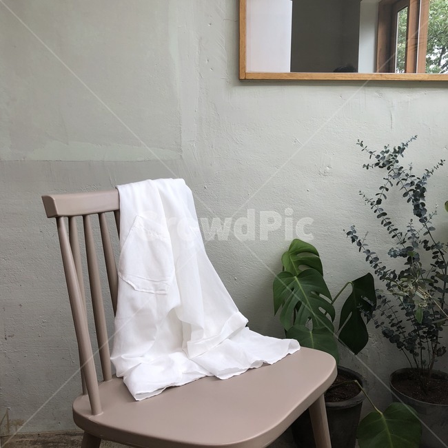 의자,셔츠,여유,조용한,카페