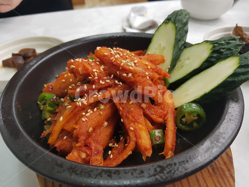 음식,반찬,더덕,구이,오이,음식,식재료,요리,food,cook,meal,dishes,food reserves,채소,야채,vegetables