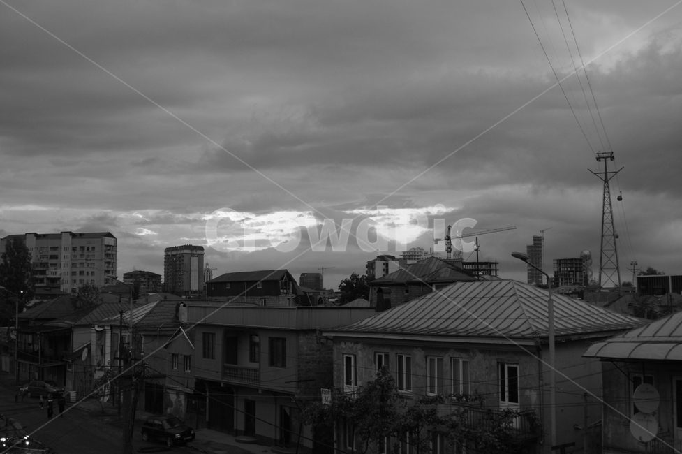 골목길,풍경,고즈넉,지붕,roof,어반,urban,주황,석양,회색,흑백,해외,외국,세계,foreign,oversea,world,흑백,모노톤,monochrome,black and white