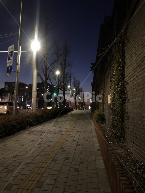 노을,저녁,산책길,야경,밤,night,nightveiw,sky,sunset,walk,길,길가,도로,산책