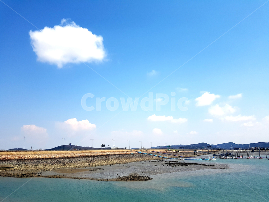 바다,sea,바닷가,자연,nature,beach,해안가,해안선,서해,뭉게구름,배경,자연,풍경,nature,landscape,land,땅,outdoors,옥외,water,물