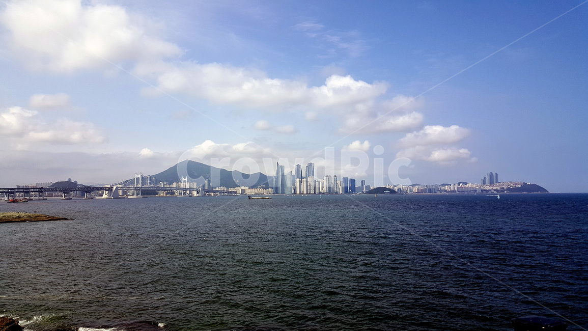 nature,자연,land,water,물,ocean,대양,sea,바다,해안선,해운대,하늘,풍경