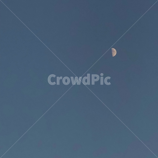 달,하늘,moon,sky,outdoors,옥외,nature,자연,하늘색