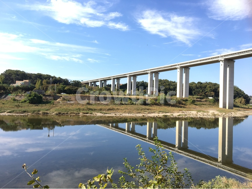 식물,자연풍경,하늘,나무,산,강,맑음,풍경,다리,구름,자연,풍경,nature,landscape,한국자연풍경,한국자연경관,korea nature landscape,building,건물,viaduct,육교,bridge