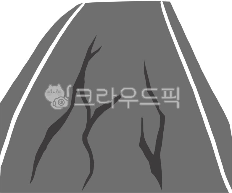 Earthquake,disaster,road,road collapse,collapse,sticker,background