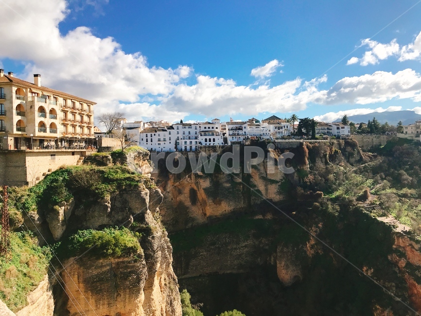 nature,자연,outdoors,옥외,cliff,낭떠러지,론다,ronda
