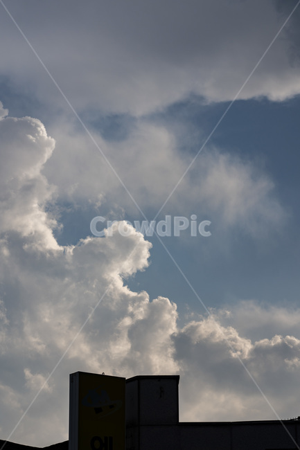 뭉게구름,실루엣,weather,날씨,nature,자연,cloud,cumulus,옥외,outdoors,구름,적운,sky,하늘