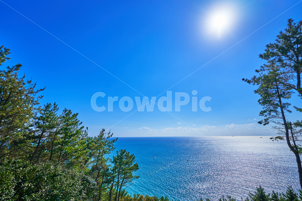 부산,해운대,평온한,맑은,수평선,풍경,바다,자연,풍경,nature,landscape,outdoors,옥외