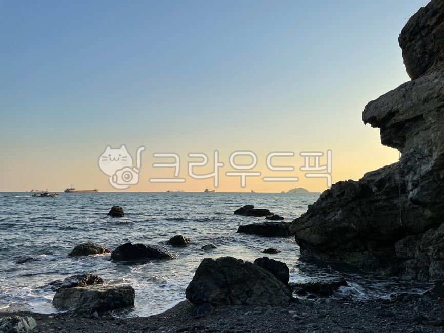 곶, 흰여울문화마을, 부산, 영도, 바다, 사진,이미지,일러스트,캘리그라피 - 사진두부작가