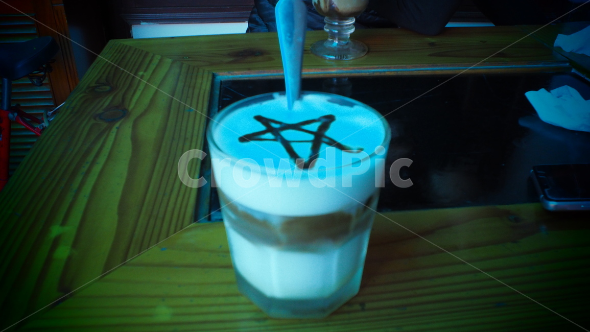라떼아트,커피,라테,라떼,latte,star,coffee