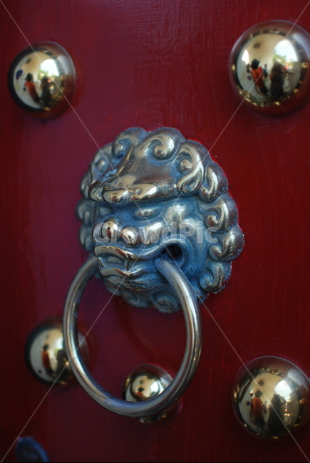 대만,손잡이,문,전통,붉은색,taiwan,grip,door,traditional,red,사물,물건,오브젝트,thing,object,matter