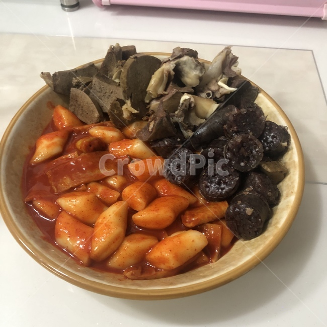 음식,떡볶이,분식,순대,시장음식