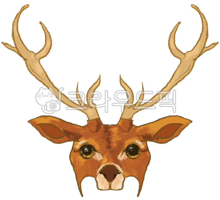 Deer mask,deer skin,animal mask,deer,face mask