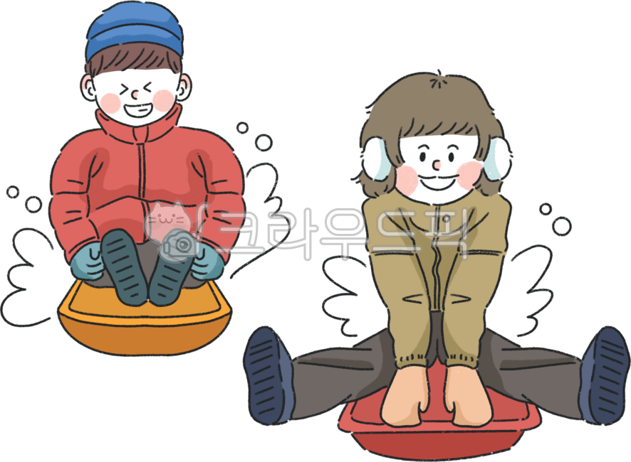 Sled,winter sports,winter leisure,children sledding,hat,scarf,padding,gloves