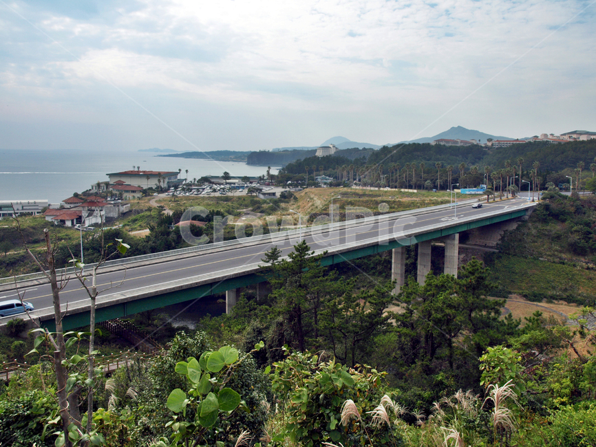 도로,일주도로,바다,배릿네오름,올레8코스,올레길,제주,서귀포시,제주도,jeju,jeju island,road,freeway,고속 도로