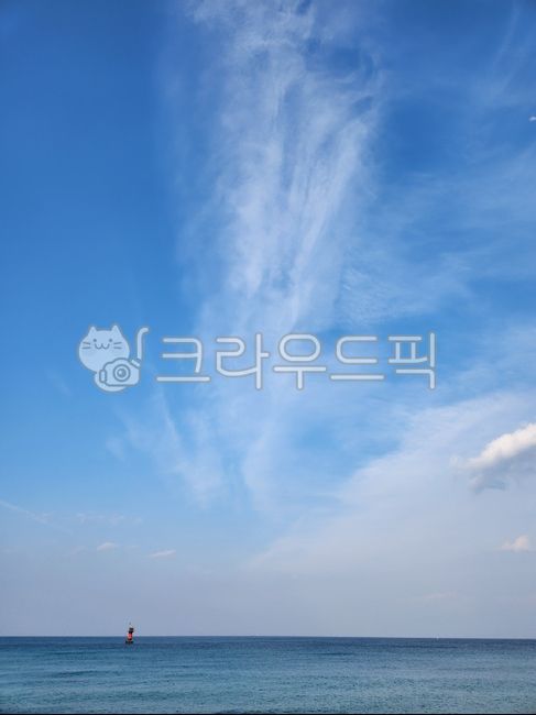 자연, 하늘, 바다, 구름, 파랑, 사진,이미지,일러스트,캘리그라피 - 3722522작가