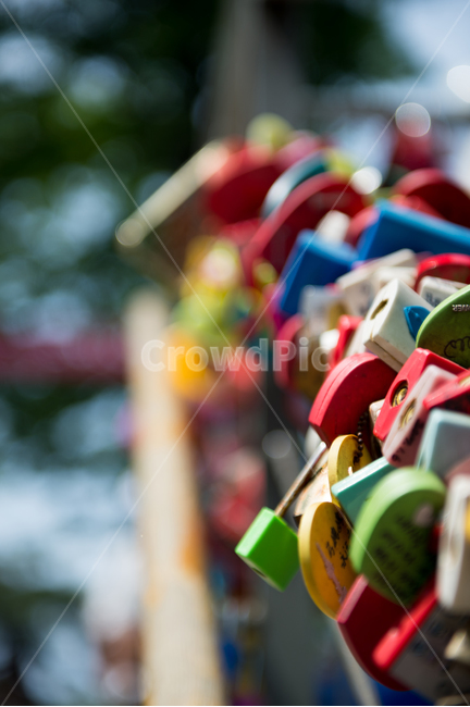 자물쇠,사랑,약속,우정,다양한,연인,친구,빨간,파란,노란,잠그다,맹세,lock,love,friend,engagement,friendship,various,colorful,lover,red,blue,yellow,vow,pledge,접사,closeup,배경흐림,blur,defocus,녹색,green,연인,커플,사랑,lover,couple,감성,sensible,feeling,사물,물건,오브젝트,thing,object,matter
