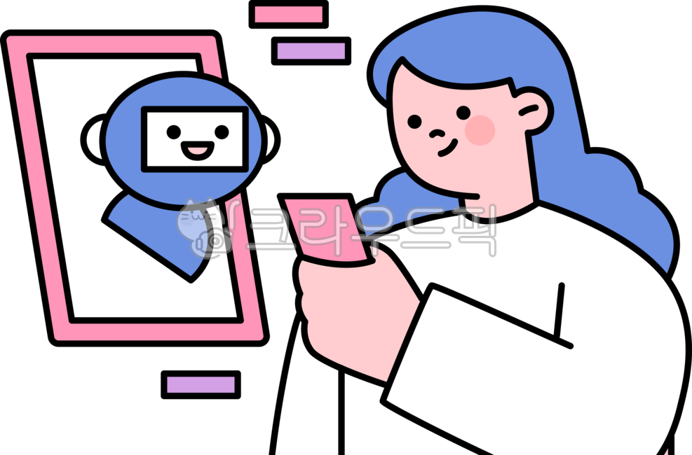 ai,인공지능,외곽선,디지털,데이터,로봇,과학,기술,테크놀로지,사이버,미래,지능,학습,정보,자료,검색,챗봇,대화,모바일