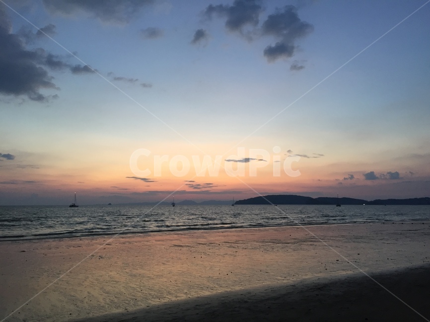 nature,자연,sky,하늘,노을,sunset,일몰,태국,thailand,크라비,krabi,끄라비,dusk,황혼,redsky,붉은하늘,beach,바다