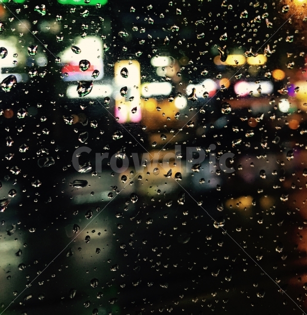 비,빗방울,밤비,한여름밤의비,빗소리,비,비오는날,rain,rainy,야경,밤,풍경,nightscape,night,landscape,paper,종이,confetti,색종이 조각