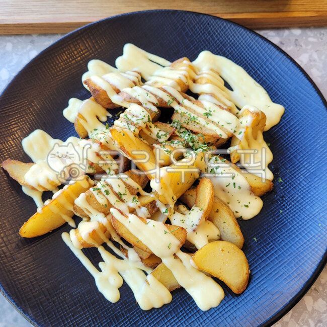 감자,potato,음식,갈릭감자튀김,감자튀김