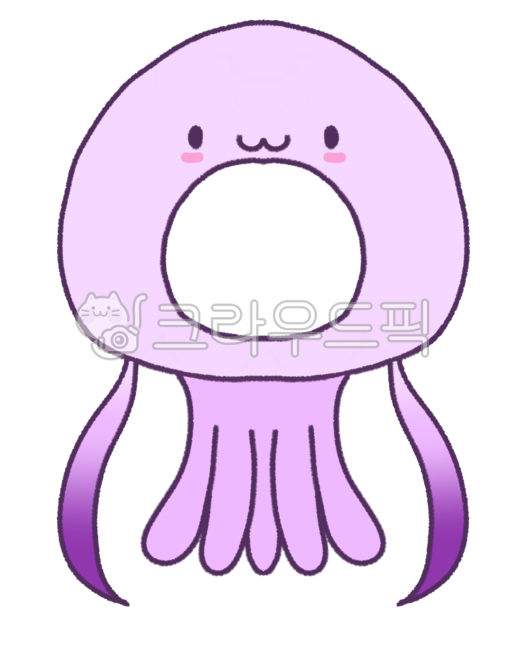 jellyfish character,Jellyfish synthesis,jellyfish,animal pictures,hand drawing,cute animals,animal synthesis,cute,Sea animal face composite design,animal characters,Jellyfish face composite design,character,animal face synthesis,sea animals,animal face co