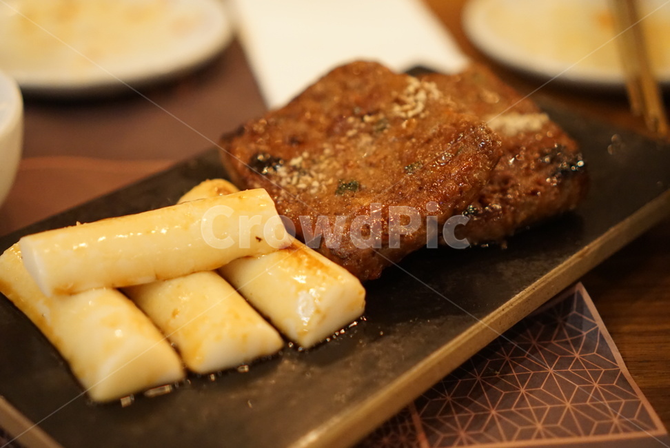 떡갈비,떡,한식,한국음식,고기,소고기,homemade,delicious,koreanfood,식사,음식,요리,건강식,food,dish,cooking,가래떡구이,구이