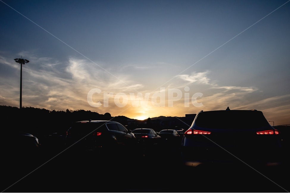 구름,석양,풍경사진,노을,sunset,cloud,scenery,blacklight,교통,교통수단,traffic,transportation,car,차,vehicle,차량,automobile,자동차