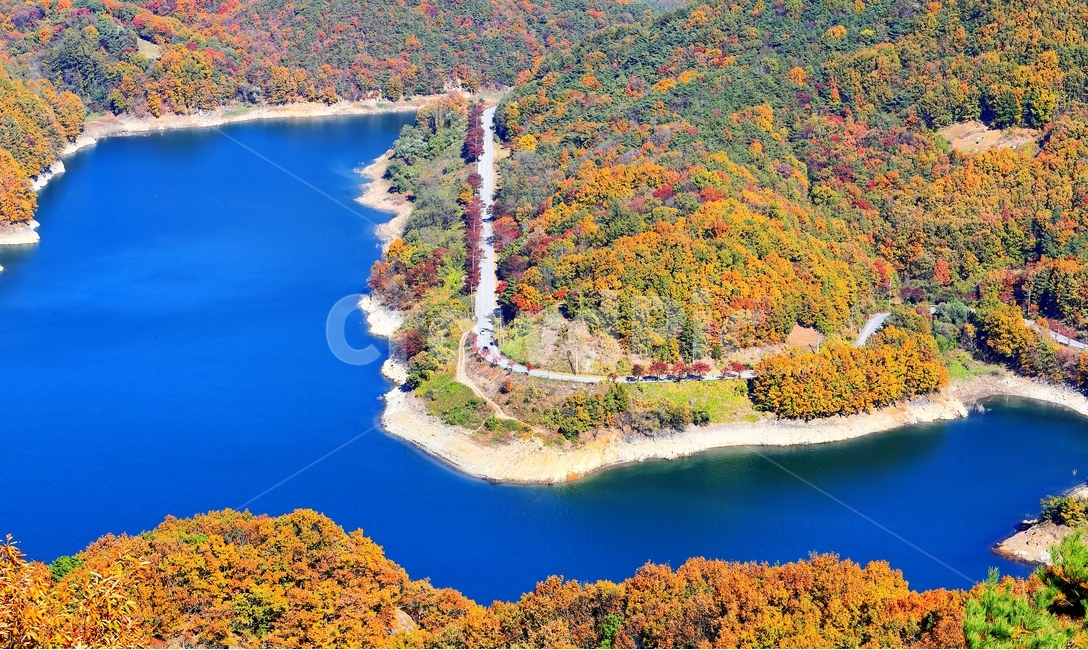 길,가을,단풍,청풍호,다불리,자드락길,가을,계절,fall,autumn,season,자연,풍경,nature,landscape,한국자연풍경,한국자연경관,korea nature landscape,누끼,remove background,outdoors,옥외,scenery,경치,aerial view,조감도