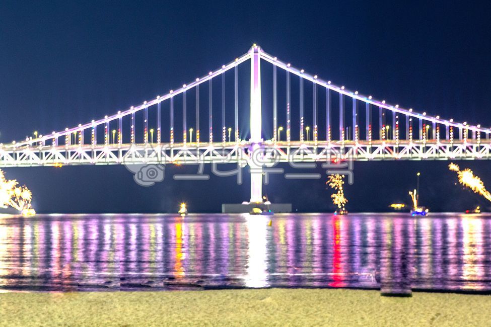 야경,광안대교,반영,광안리해수욕장,광안대교야경,밤바다