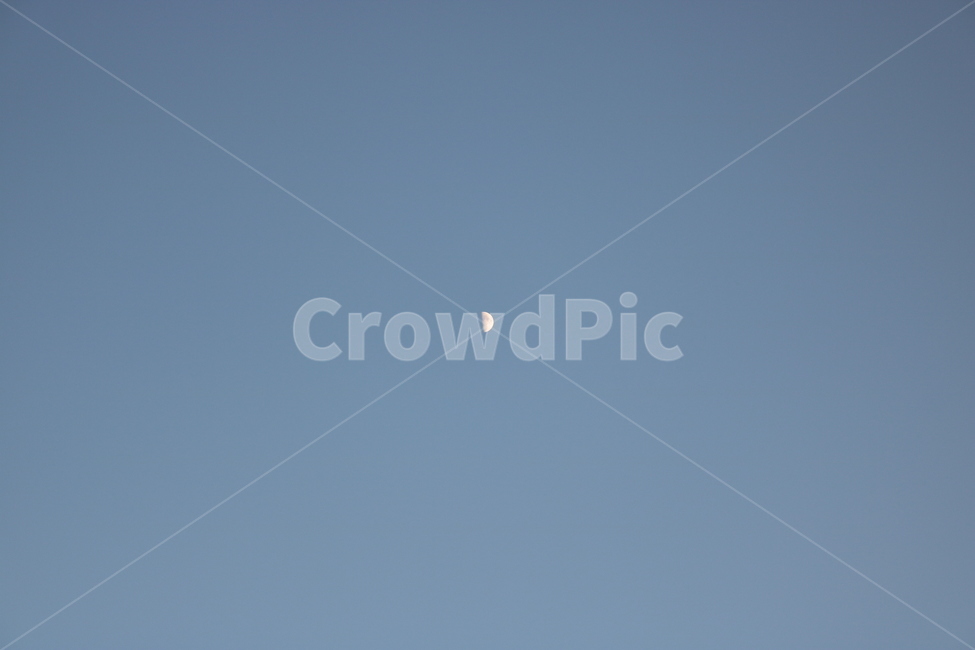 하늘,달,sky,moon,blue,자연,풍경,nature,landscape