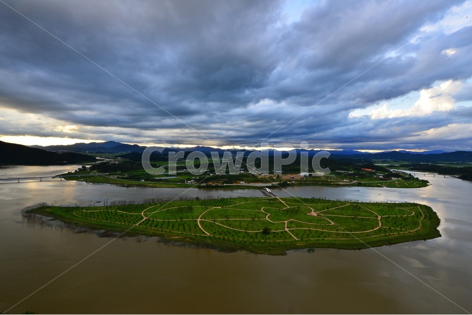 weather,날씨,field,들,outdoors,옥외,nature,자연,landscape,경치,scenery,풍경,water,물,경북,상주,경천섬,경천섬물돌이,물돌이,구름,하늘,여름,계절,자연,풍경,nature,landscape