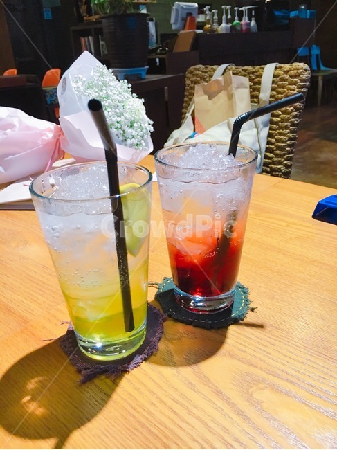 카페,이쁜카페,스파클링,레몬에이드,체리에이드