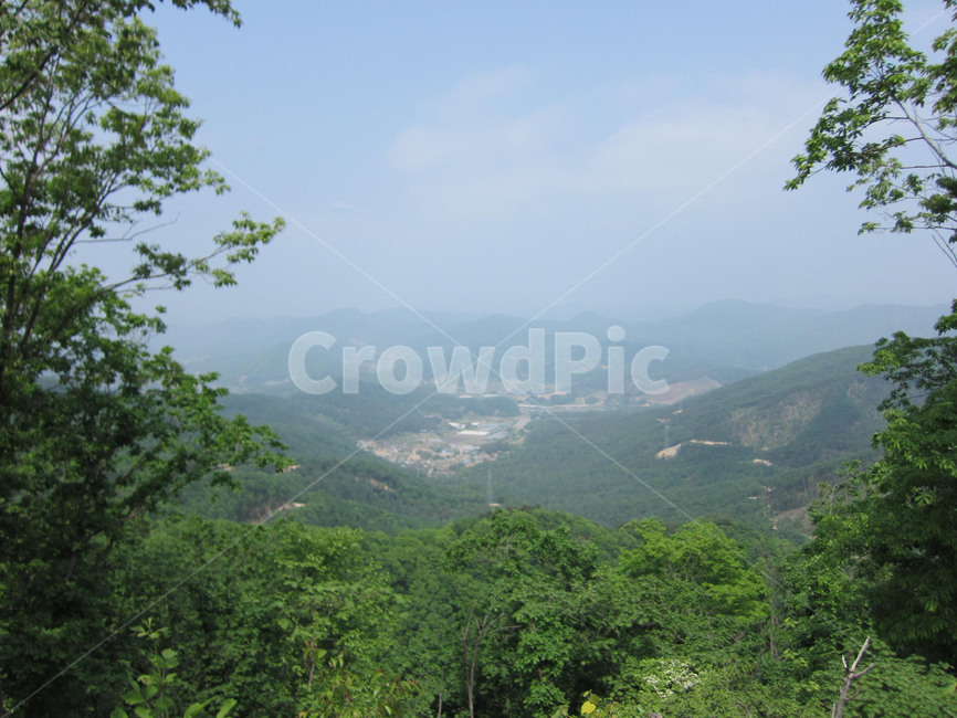 산에올라서,산아래전경,산아래,산행,산