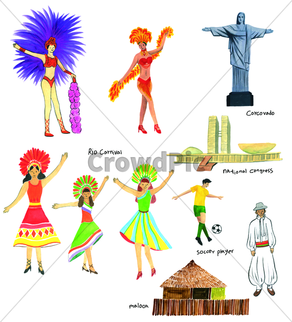 handdrawing,손그림,brazil,브라질,물감그림,그림,여행,traveling,trip,tour,journey,travel,관광지,riocarnival,리오카니발,touristattraction,명소,attraction,sights,유적지,historicsite,maloca,soccerplayer,watercolor,축구선수,corcovado,코르코바도산