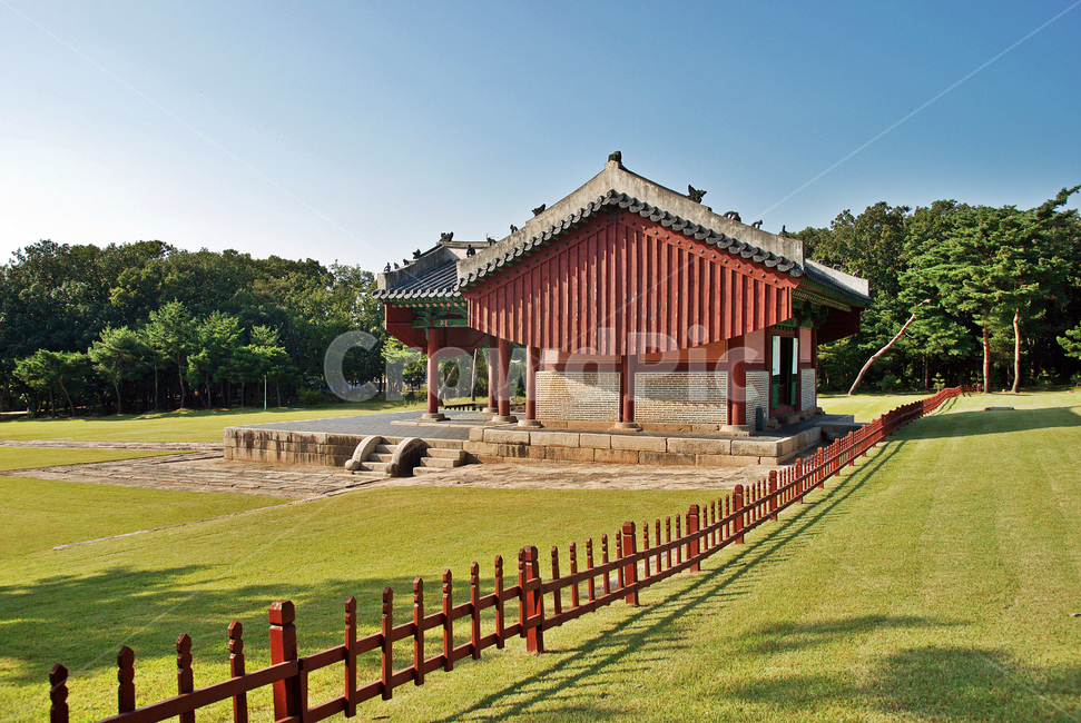 정자각,명릉,서오릉,숙종,인현왕후,조선시대,왕릉,목책,제사