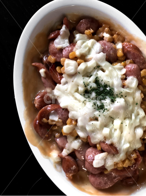 소세지,치즈,모짜렐라,sausage,cheese,corn,콘치즈,음식,food,dish