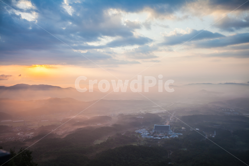 일출,운해,해돋이,흑성산,mountain,독립기념관,안개,도시,풍경,city,landscape,한국도시풍경,한국도시경관,korea cityscape,nature,자연,outdoors,옥외,flare,플레어,light,빛