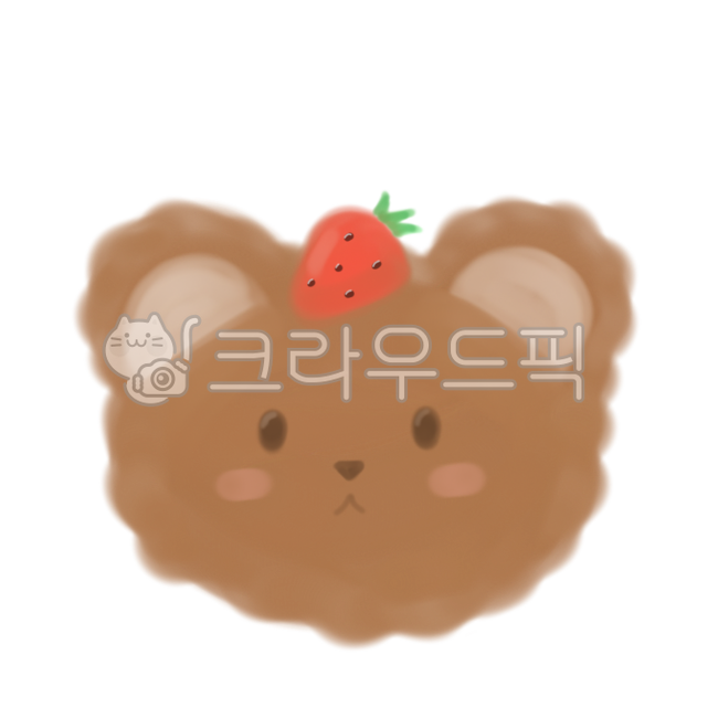 Design,bear,strawberry,strawberry bear,brown bear,cute,fruit,teddy bear,teddy bear,bear character,bear illustration,baby,shy bear,point,animal,animal illustration,decoration