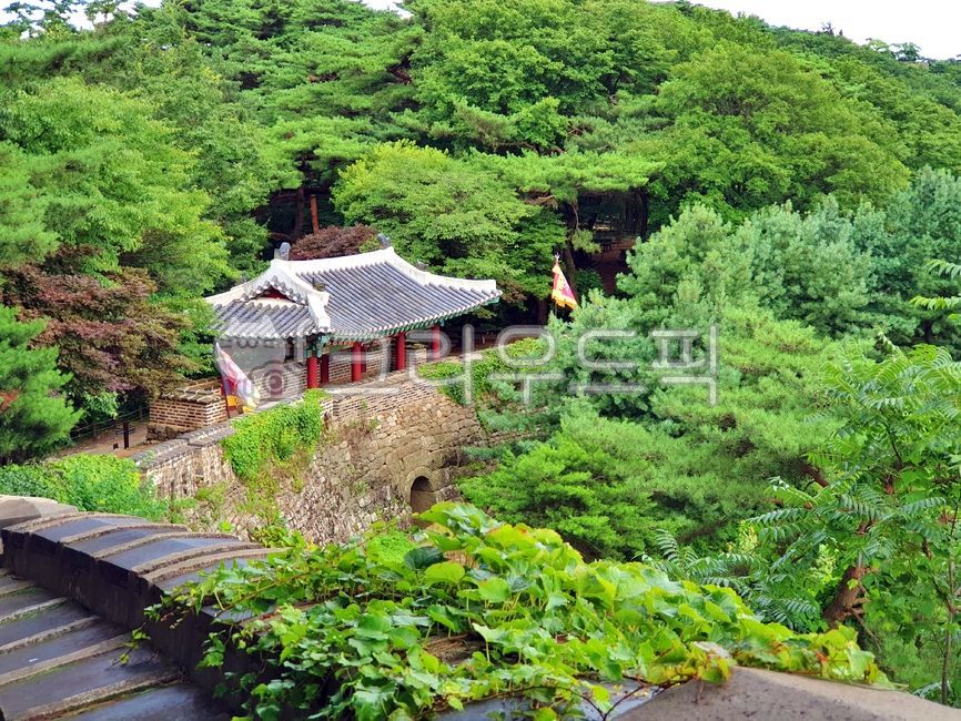 Gyeonggi Gwangju,castle,tradition Cultural property,History,Joseon,traditional culture,Gyeonggido,defense facility,Manchu War,wood,castlegate,castlewall,tree,history,Namhansanseong Fortress,Gyeonggido Gwangjusi,Joseon Dynasty,korea,fortress,Hanok,Namhansa