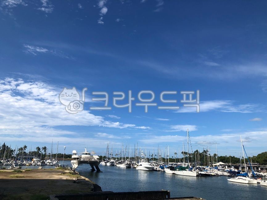 하와이,호놀루루,와이키키,항구,보트,바다,hawaii,boat,wikiki,honolulu