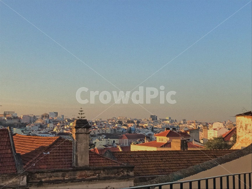 하늘,해질녘,노을,감성사진,평화,도시,풍경,city,landscape,roof,지붕
