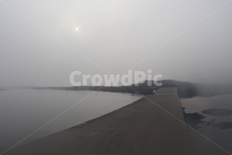 제주도,일출,해무,도로,길,여행,자연,풍경,nature,landscape,한국자연풍경,한국자연경관,korea nature landscape,fog,안개