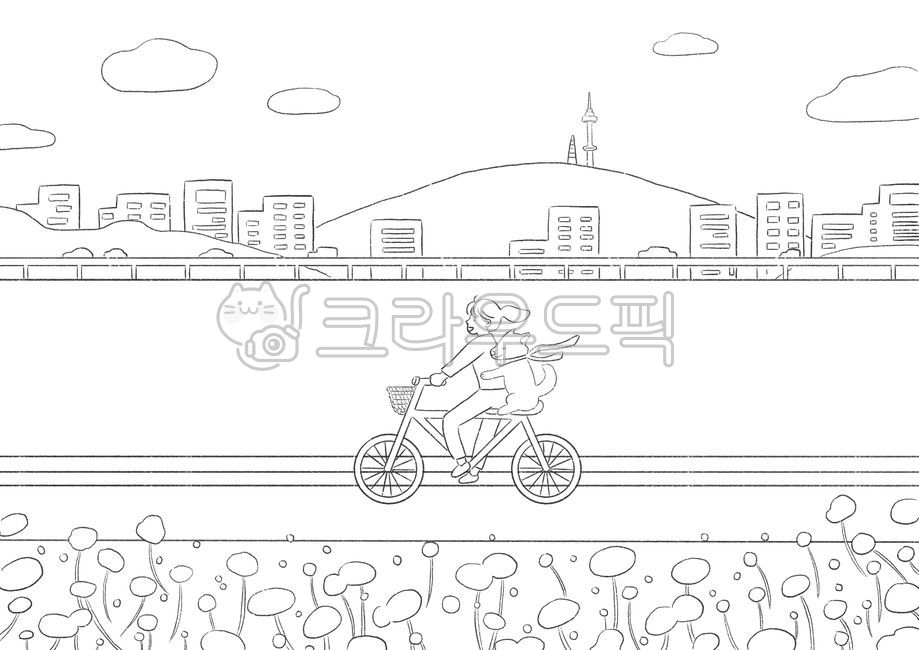 한강,봄,컬러링시트,자전거라이딩,자전거,힐링,풍경,소녀,강아지,개,바람,휴일,사랑,봄나들이,그림,일러스트,사람,여자,bicycle,hangangriver,river,riding,love,healing,holiday,wind,flower,dog,puppy,person,woman,girl,wheel,namsantower,바퀴,남산타워,강,스케치,색칠공부,색칠놀이,도안,채색도안,라인일러스트,드로잉,유아미술,크레파스,그림놀이,색칠,초등미술,따라그리기,crayon,drawing,art,미술,arteducation,arteducationforchildren,lineillustration,illustration,design,doodle,낙서