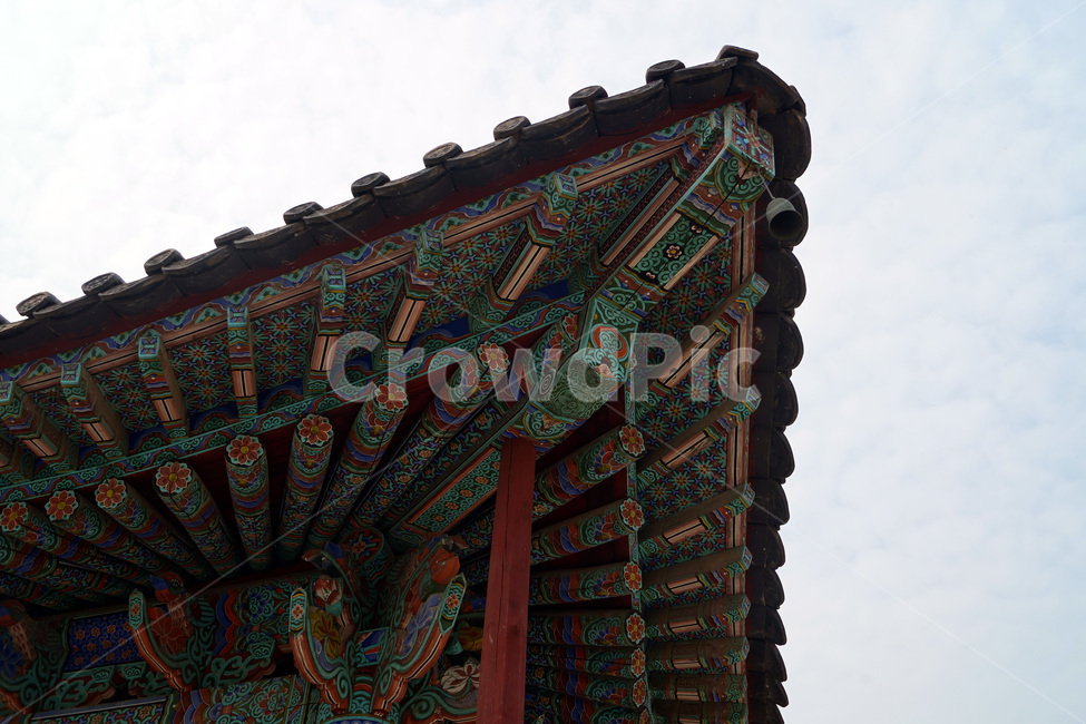 절,지붕,처마,문양,하늘,구름,건물,한국,temples,roofs,eaves,patterns,sky,clouds,buildings,korea