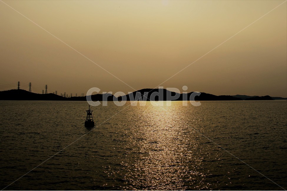 바다,수평선,해질녁,석양,풍경,해넘이,자연,풍경,nature,landscape,한국자연풍경,한국자연경관,korea nature landscape,실루엣,그림자,silhouette,shadow,산업,industry,industrial,어업,fishery,fishing industry,vehicle,차량,transportation,교통,boat,보트